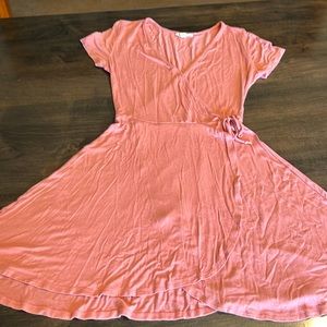 Soft pink summer dress size S